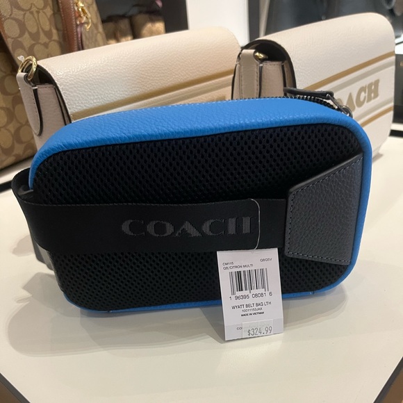 NWT Coach Outlet Wyatt Belt Bag In Colorblock - Picture 6 of 7